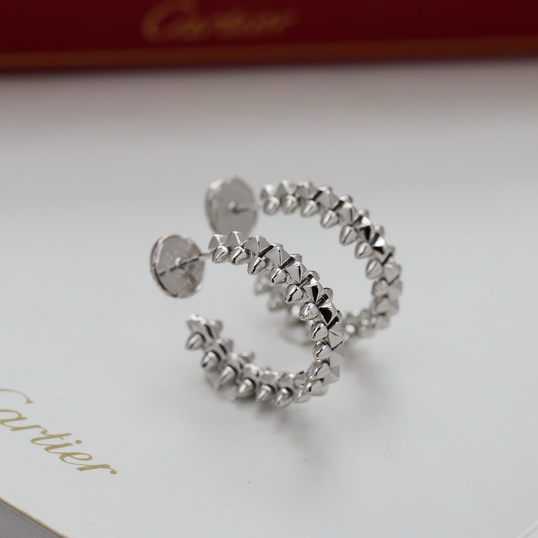 Cartier-style Stud Earrings