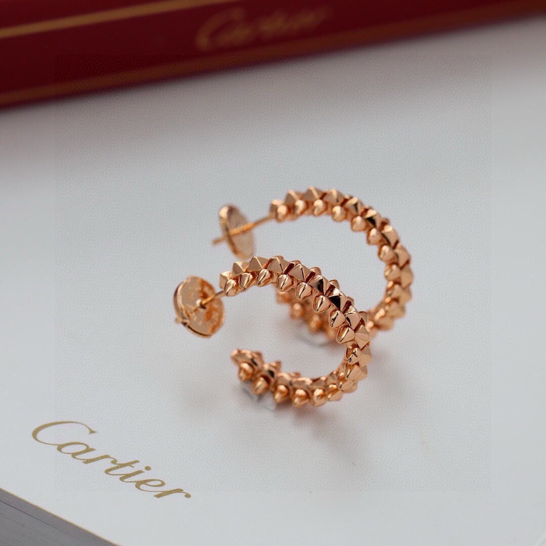 Cartier-style Stud Earrings