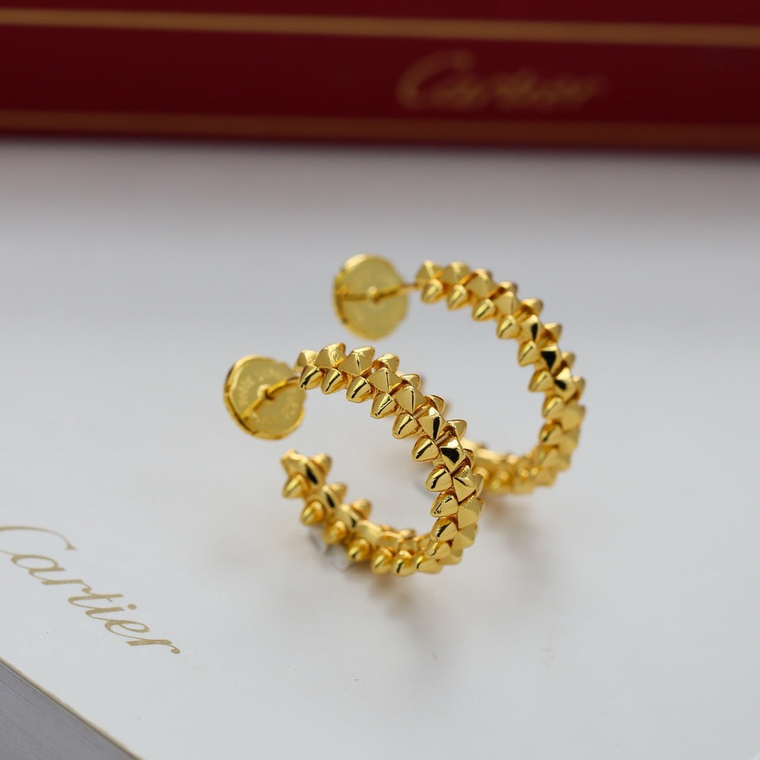 Cartier-style Stud Earrings