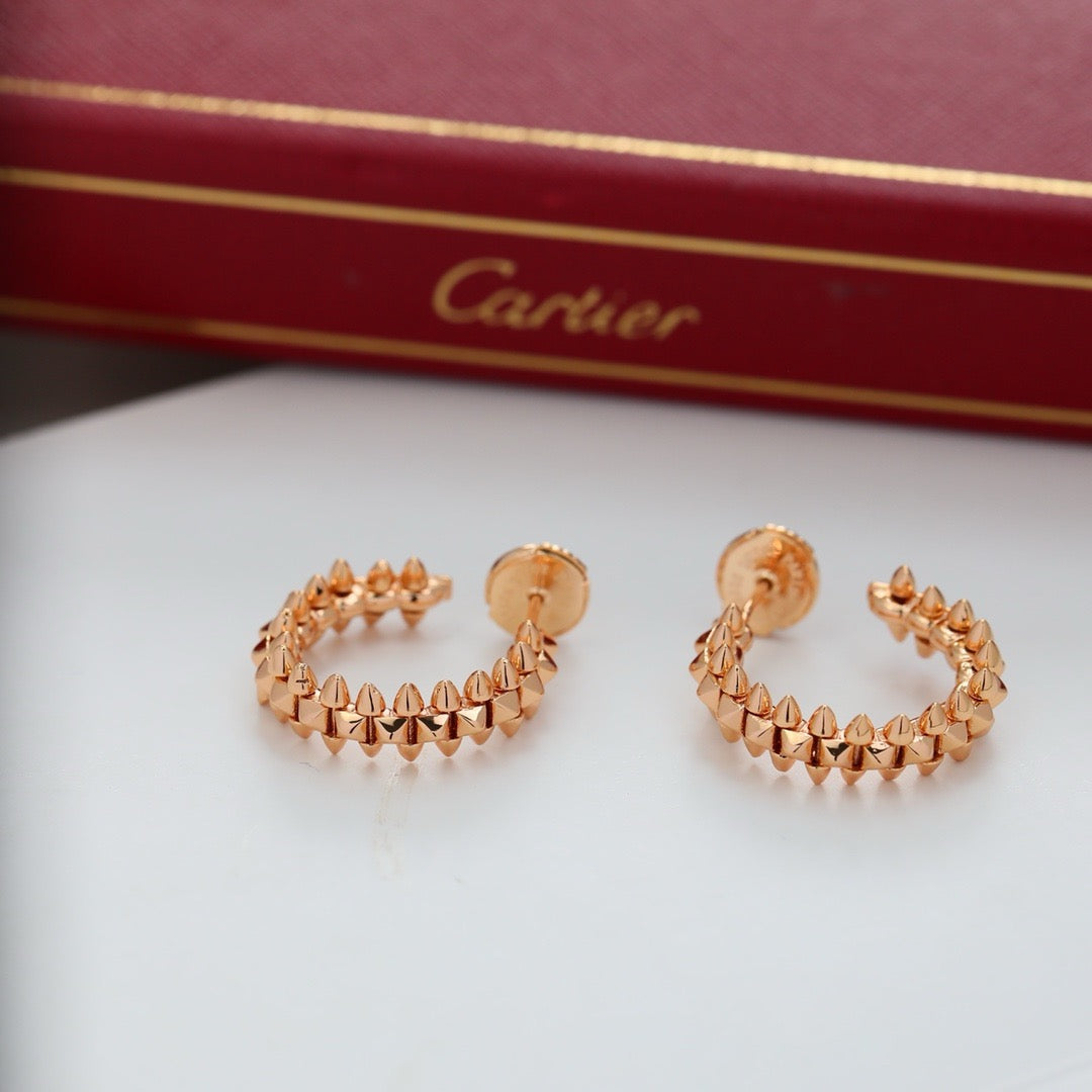 Cartier-style Stud Earrings