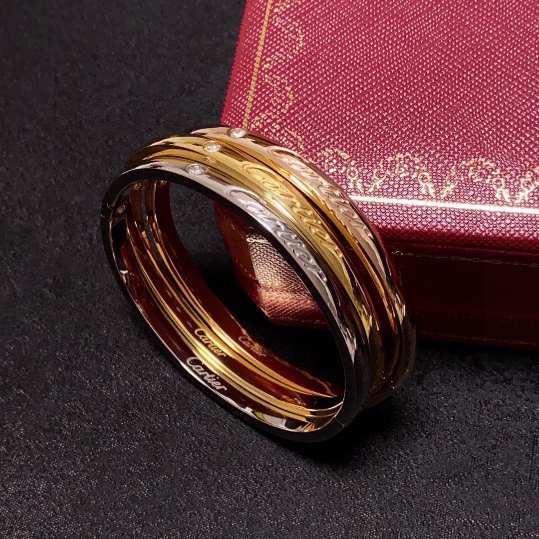 18K Gold-Plated Cartier Bracelet