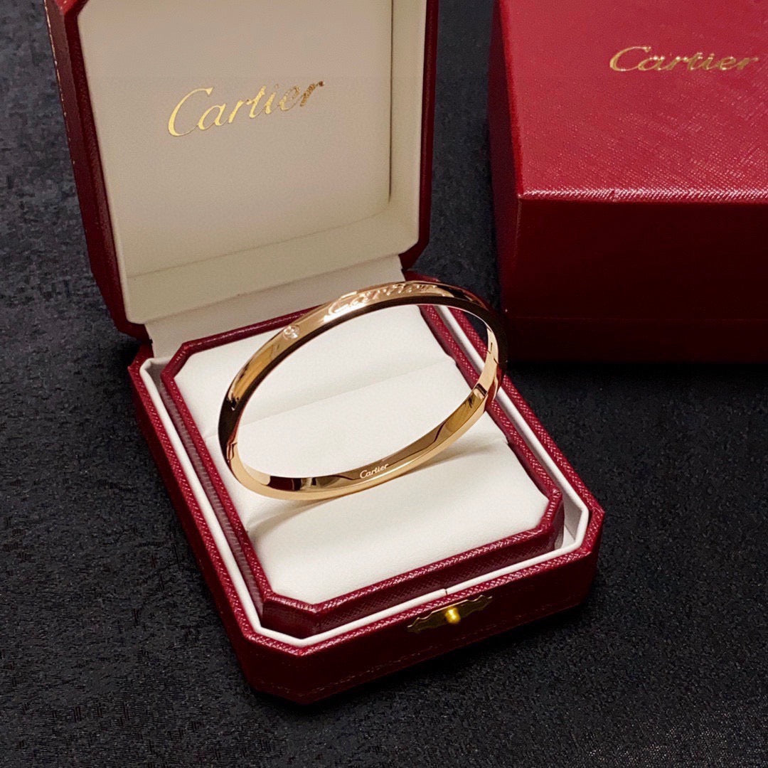 18K Gold-Plated Cartier Bracelet