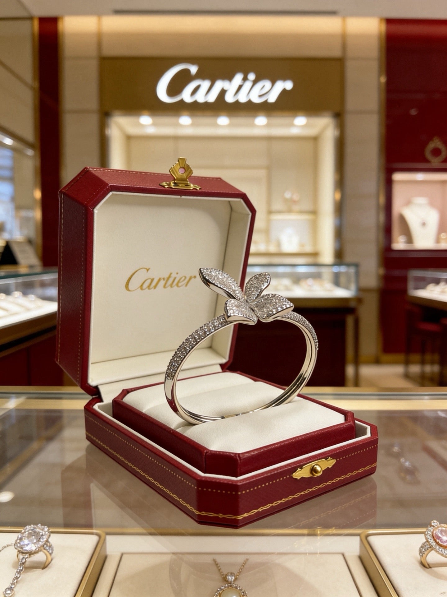 Cartier Butterfly Bracelet