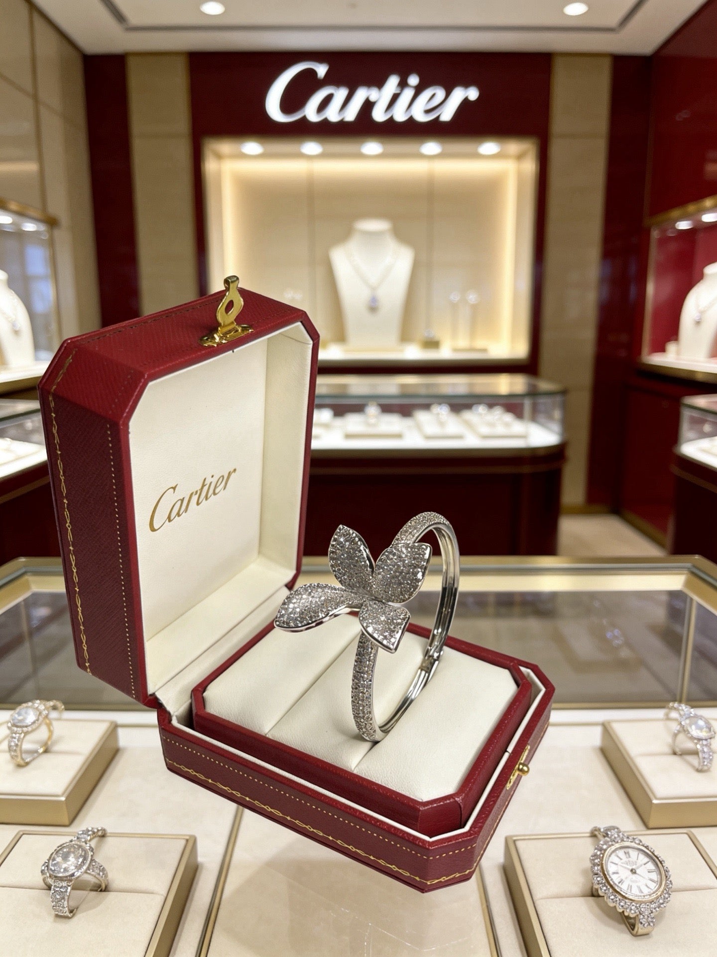 Cartier Butterfly Bracelet