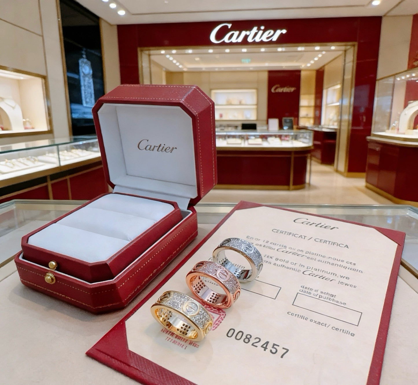 Cartier Diamond Ring