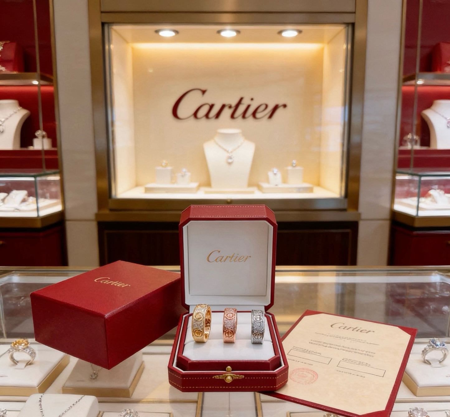 Cartier Diamond Ring