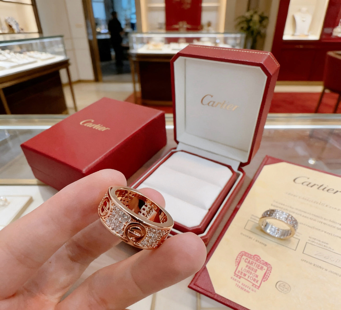 Cartier Diamond Ring