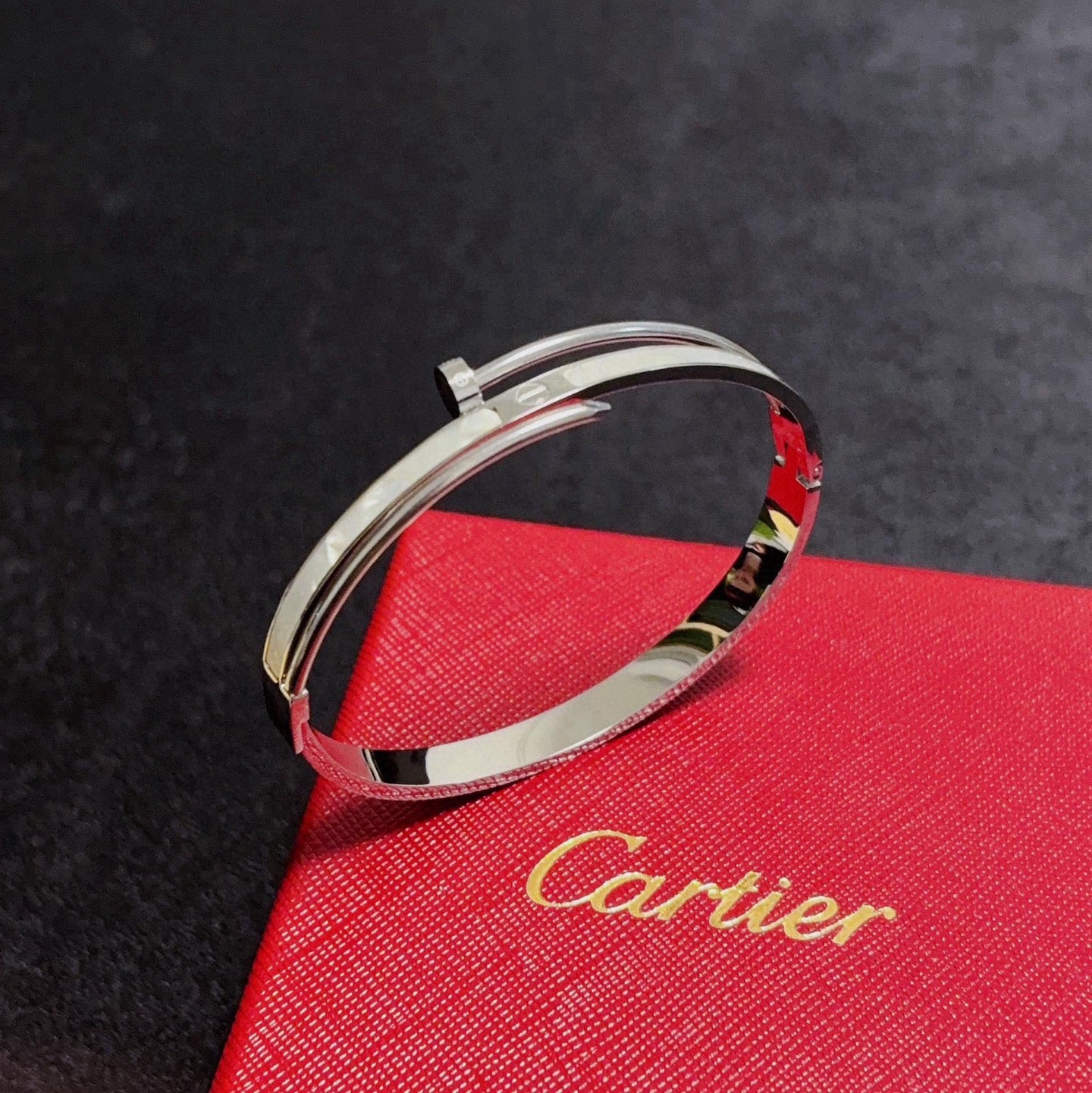 18K Gold-Plated Cartier Bracelet