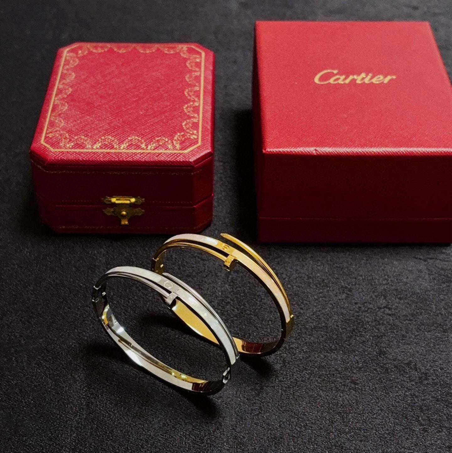 18K Gold-Plated Cartier Bracelet