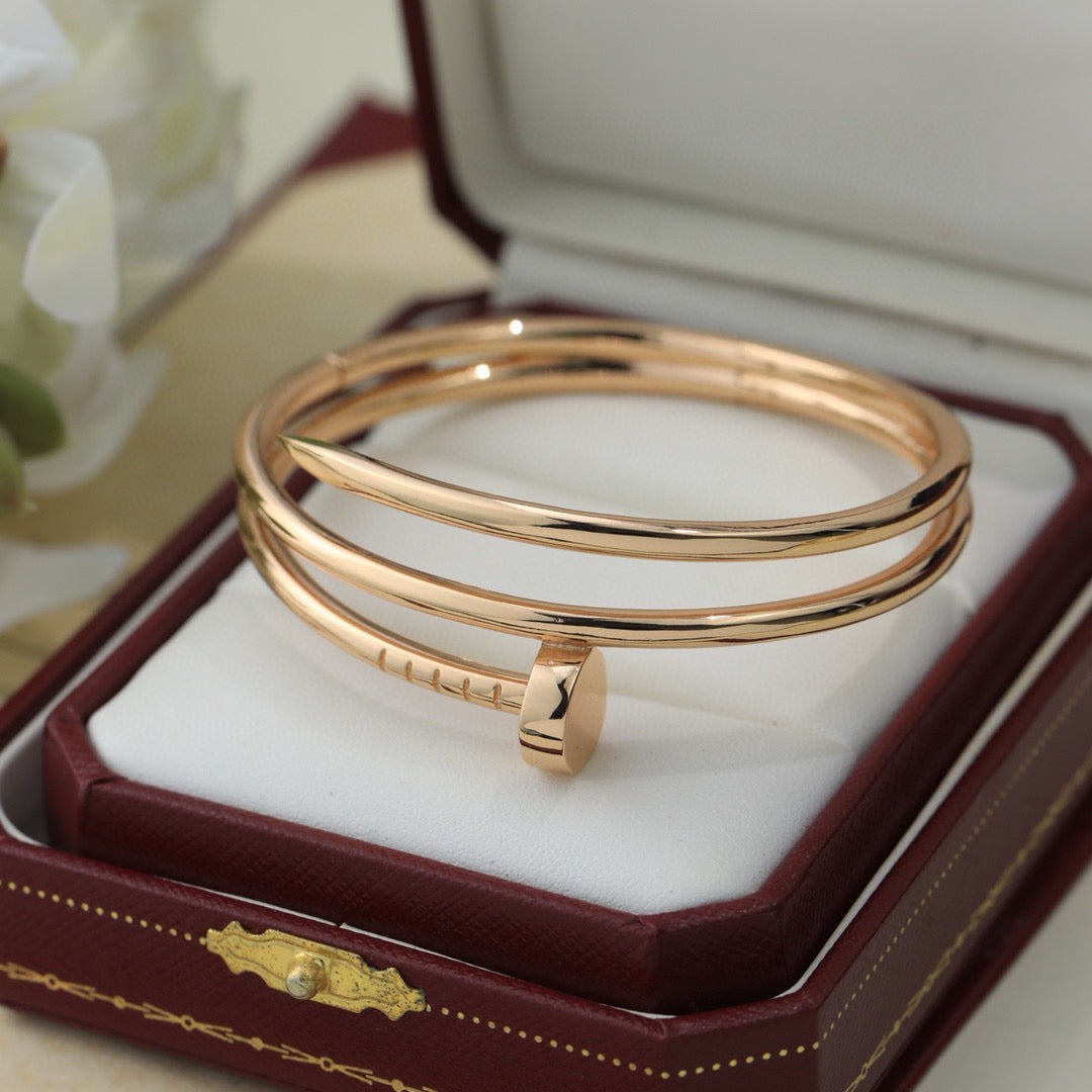 Cartier 18K Double-Row Bracelet (Non-Diamond)