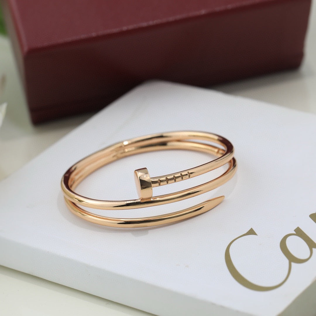 Cartier 18K Double-Row Bracelet (Non-Diamond)