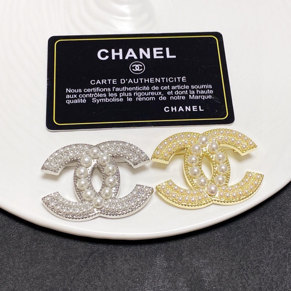 Chanel Pearl Brooch