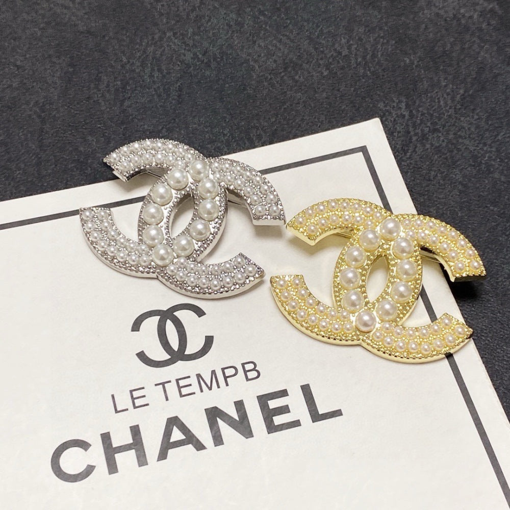 Chanel Pearl Brooch