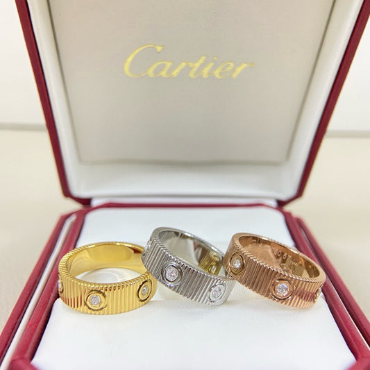 14K Gold-Plated Cartier Unisex Ring