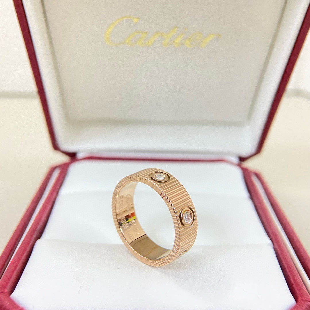 14K Gold-Plated Cartier Unisex Ring