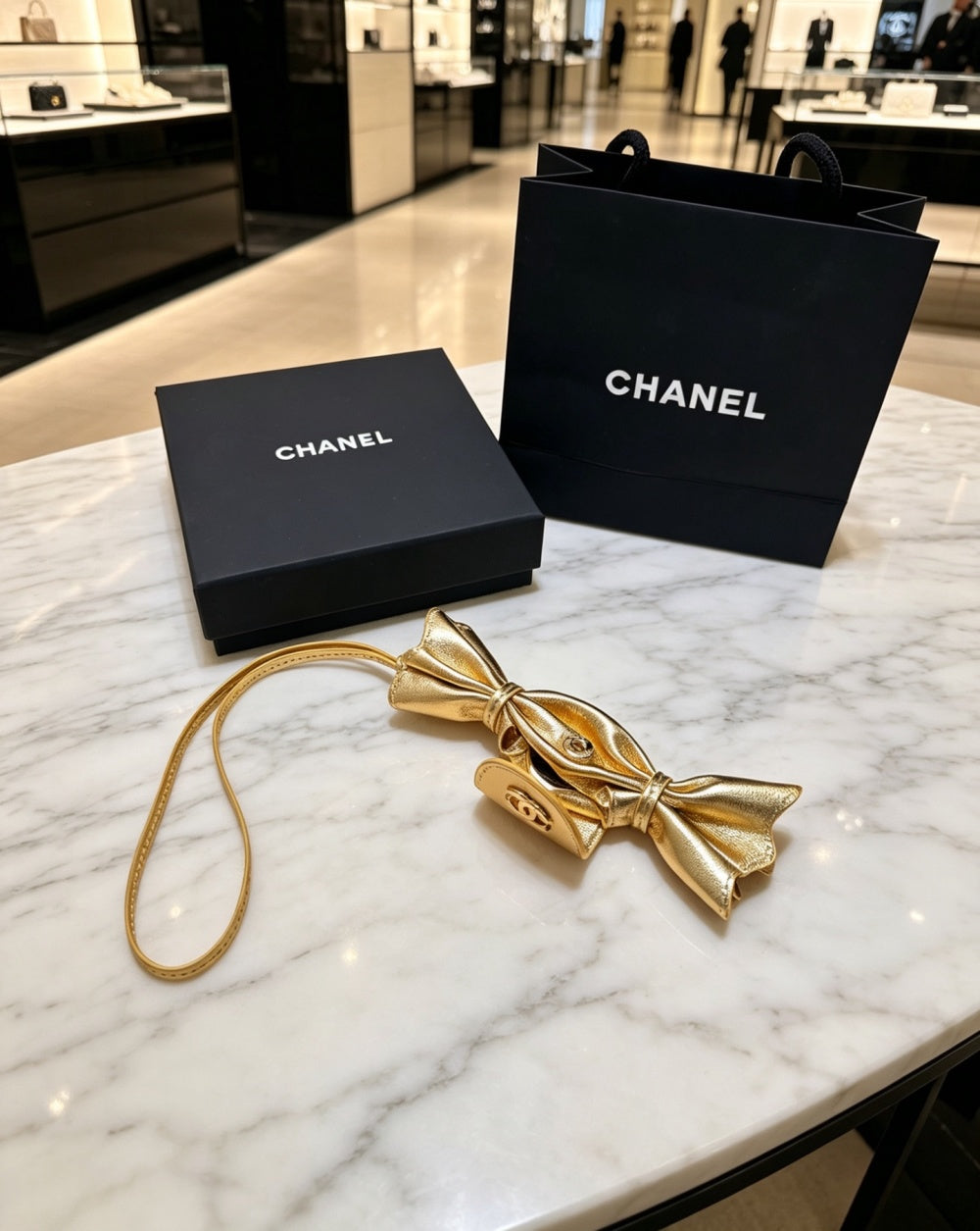 Chanel Lambskin Vintage Keychain