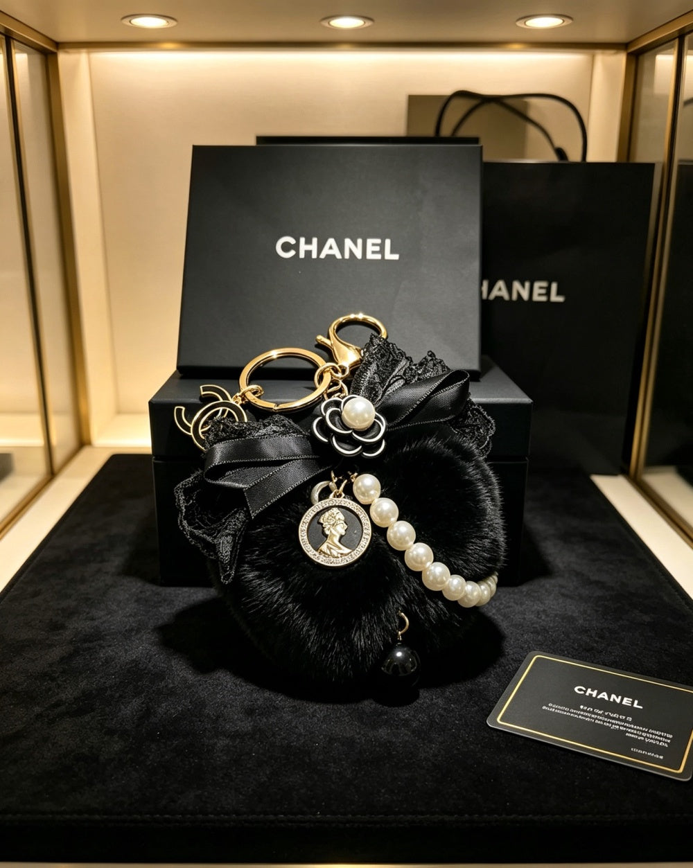 Chanel Vintage Keychain