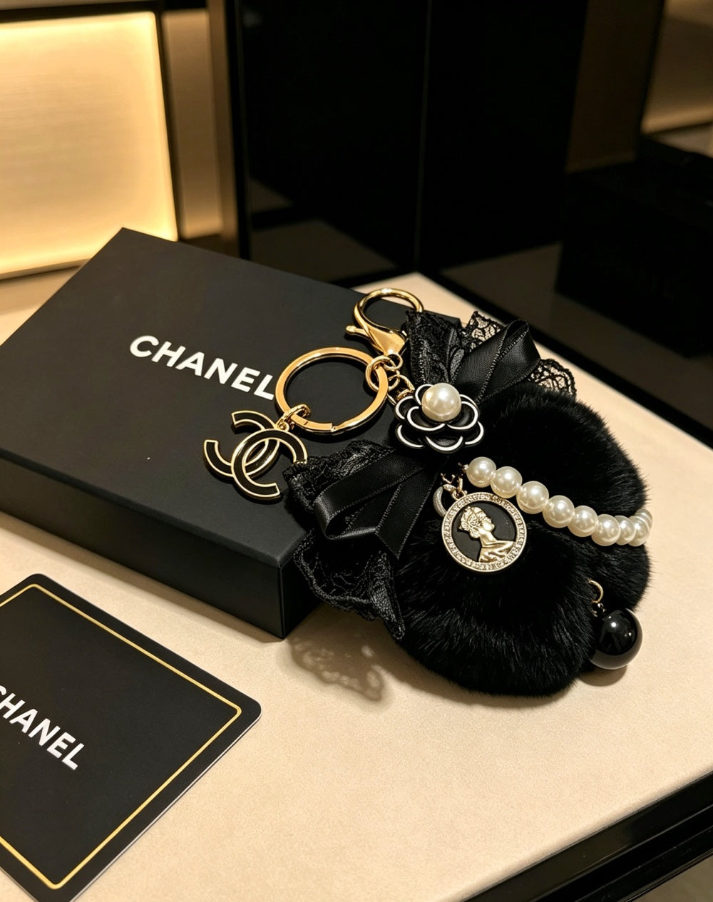 Chanel Vintage Keychain