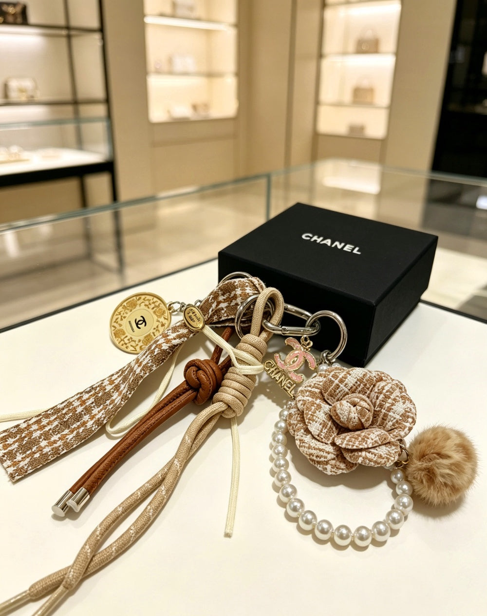 Chanel Vintage Keychain