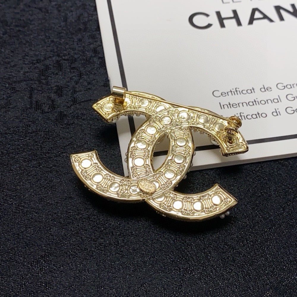 Chanel Pearl Brooch