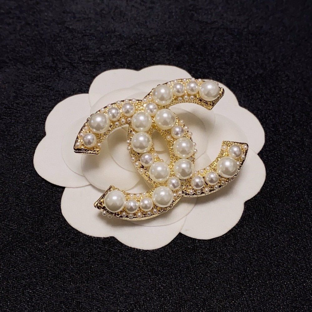 Chanel Pearl Brooch