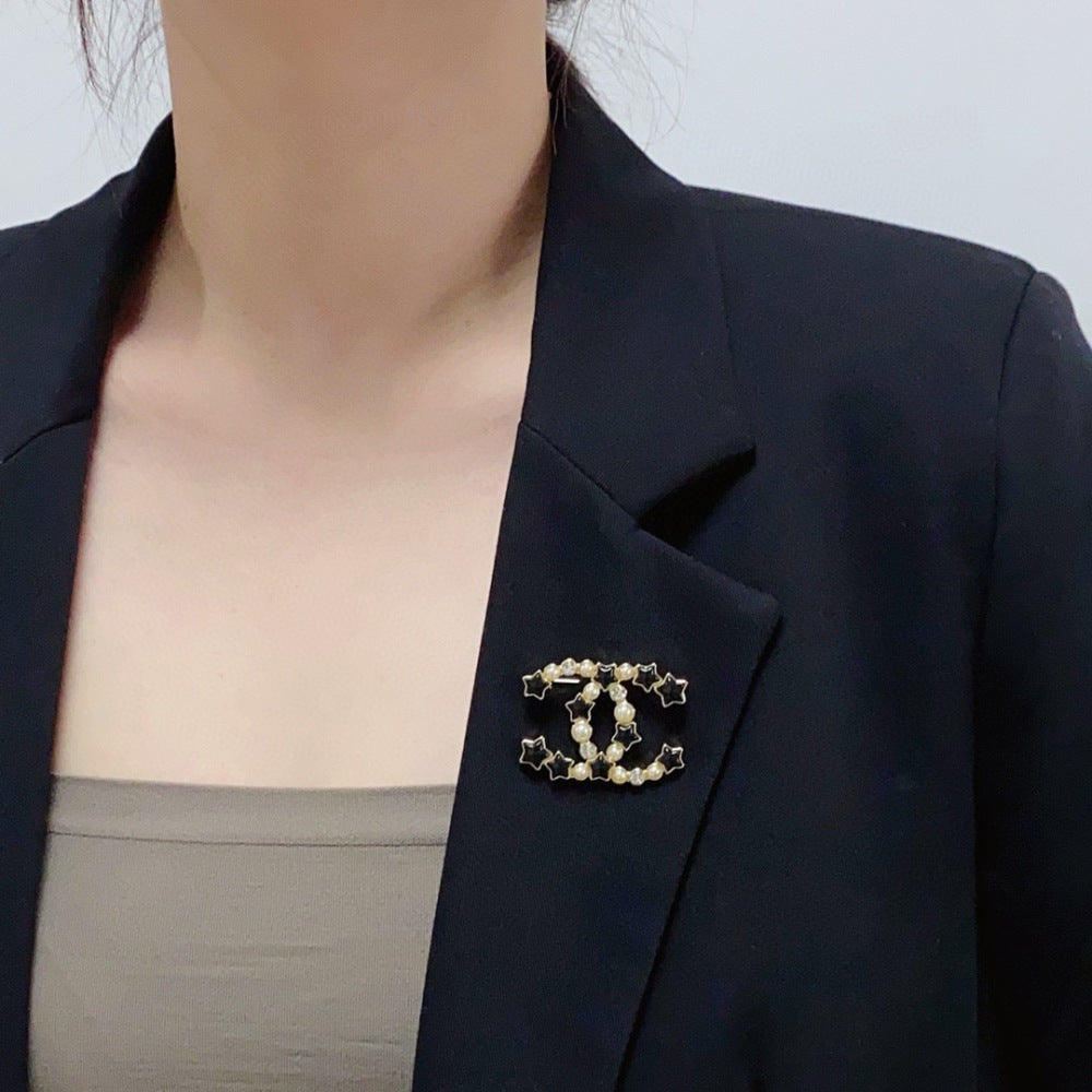 Chanel Pearl Brooch