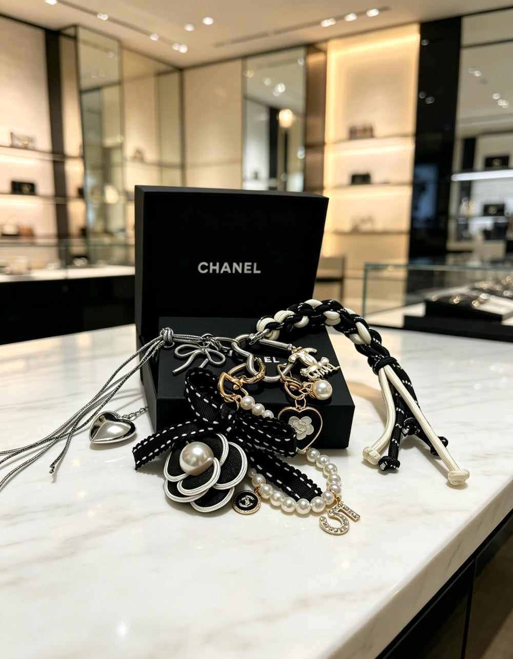 Chanel Vintage Keychain