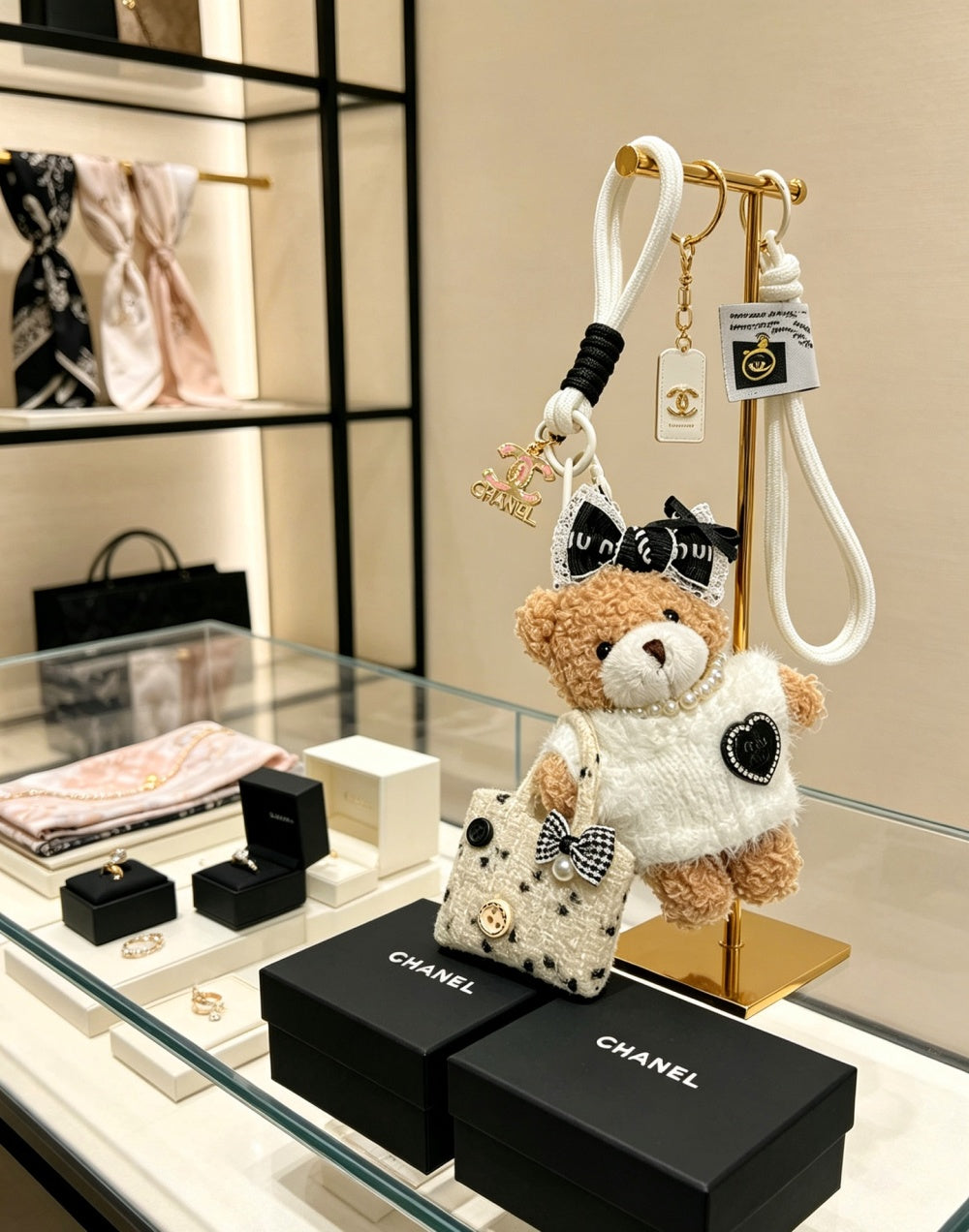 Chanel Vintage Keychain