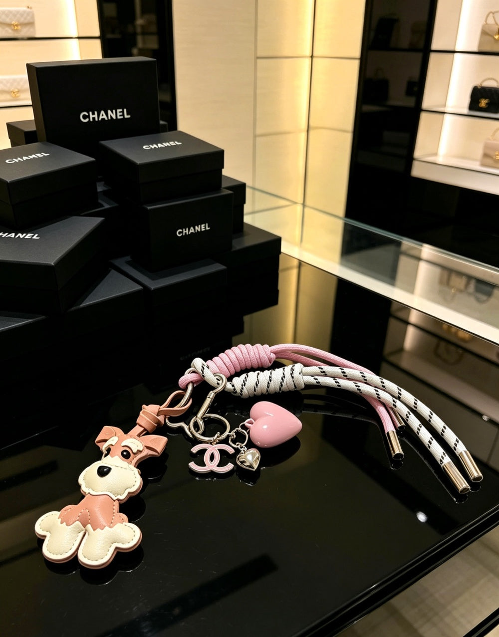 Chanel Vintage Keychain