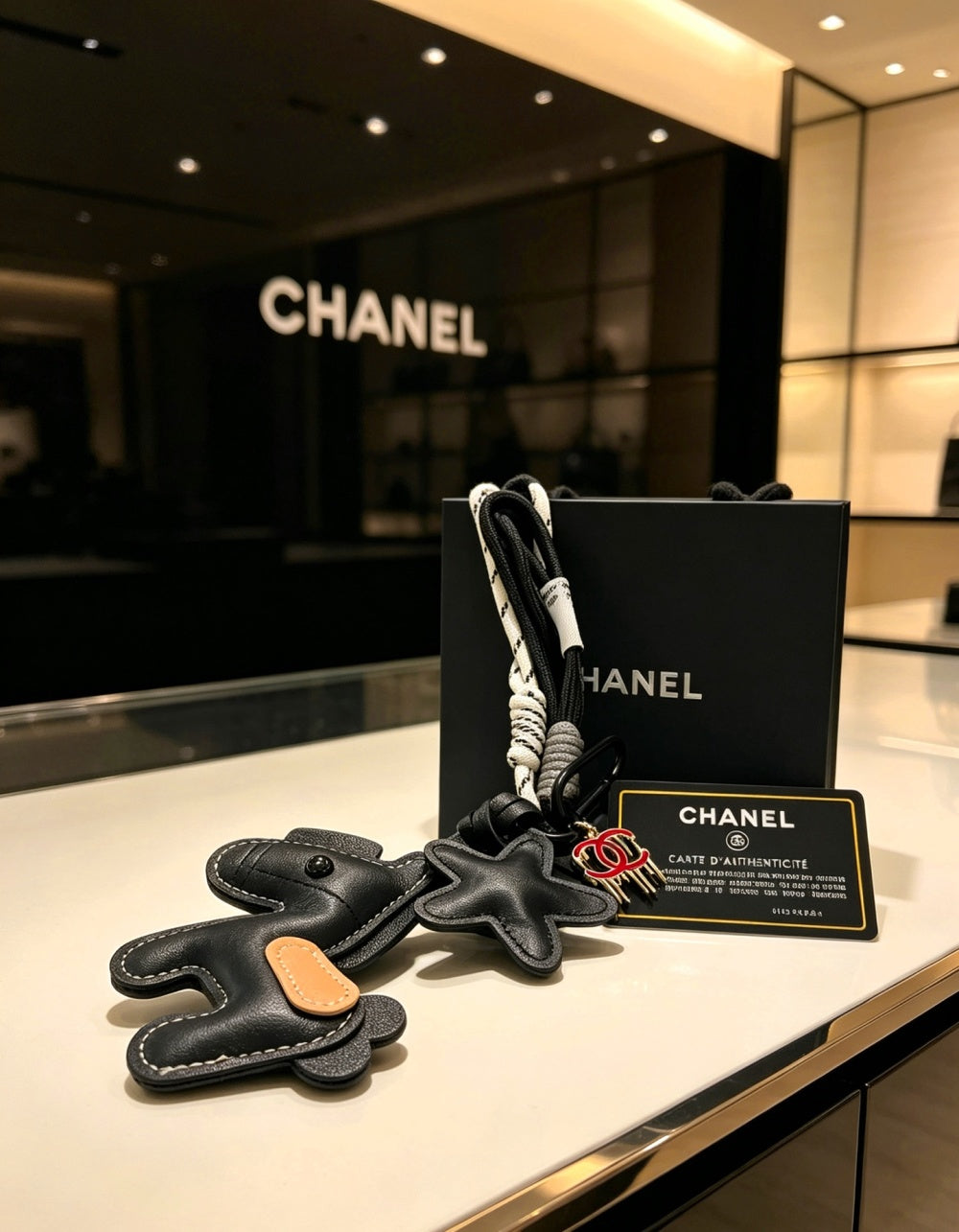 Chanel Vintage Keychain