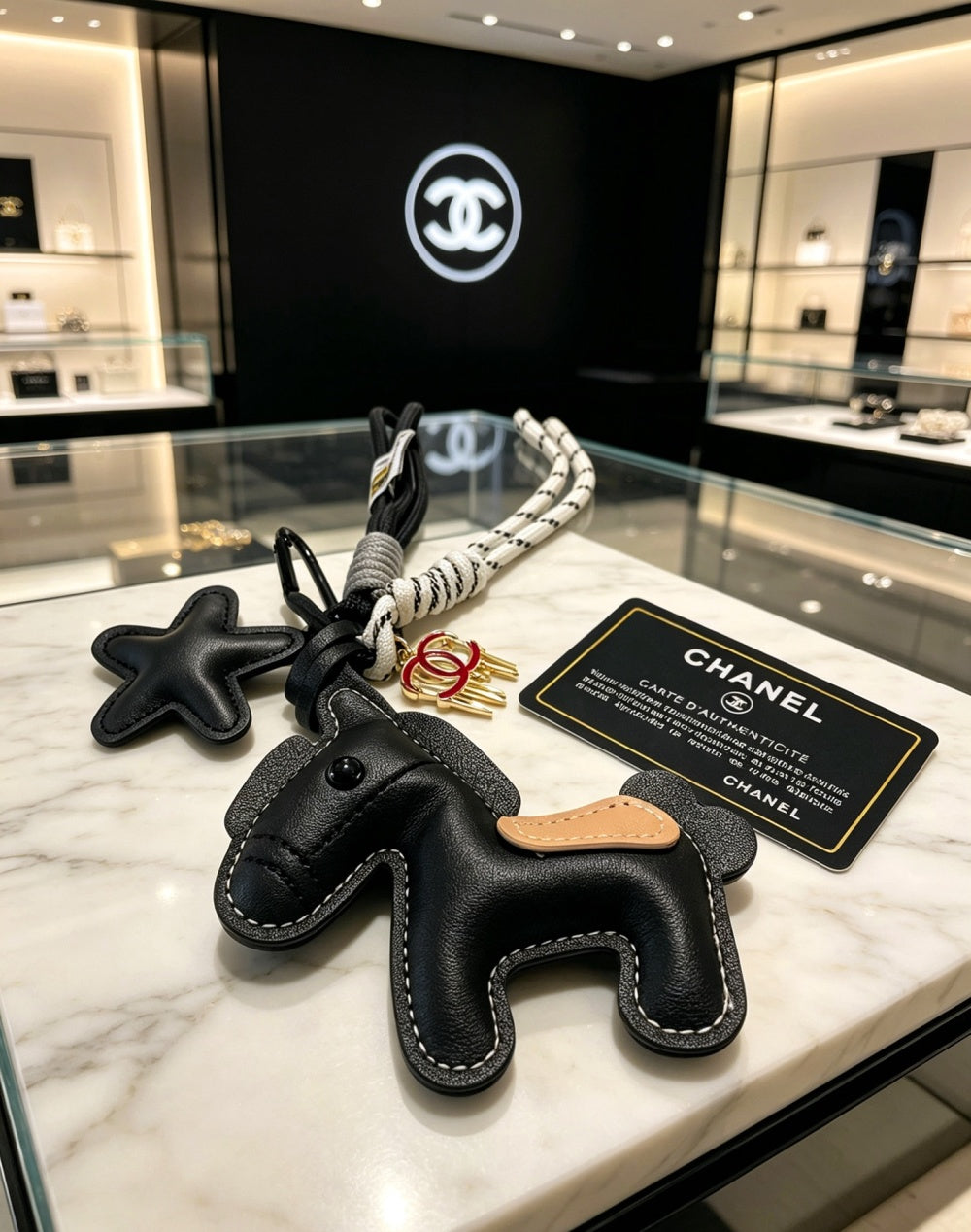 Chanel Vintage Keychain