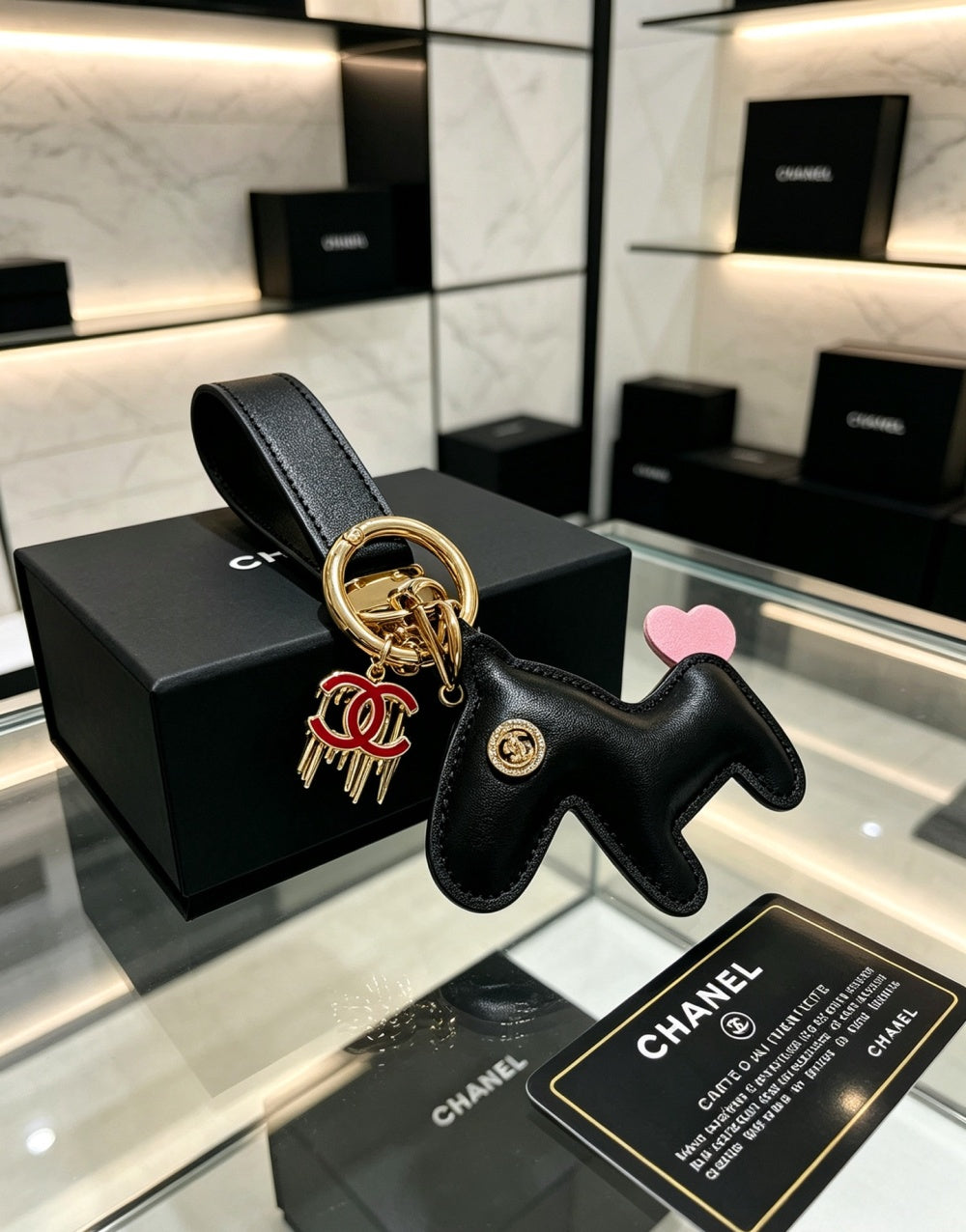 Chanel Vintage Keychain