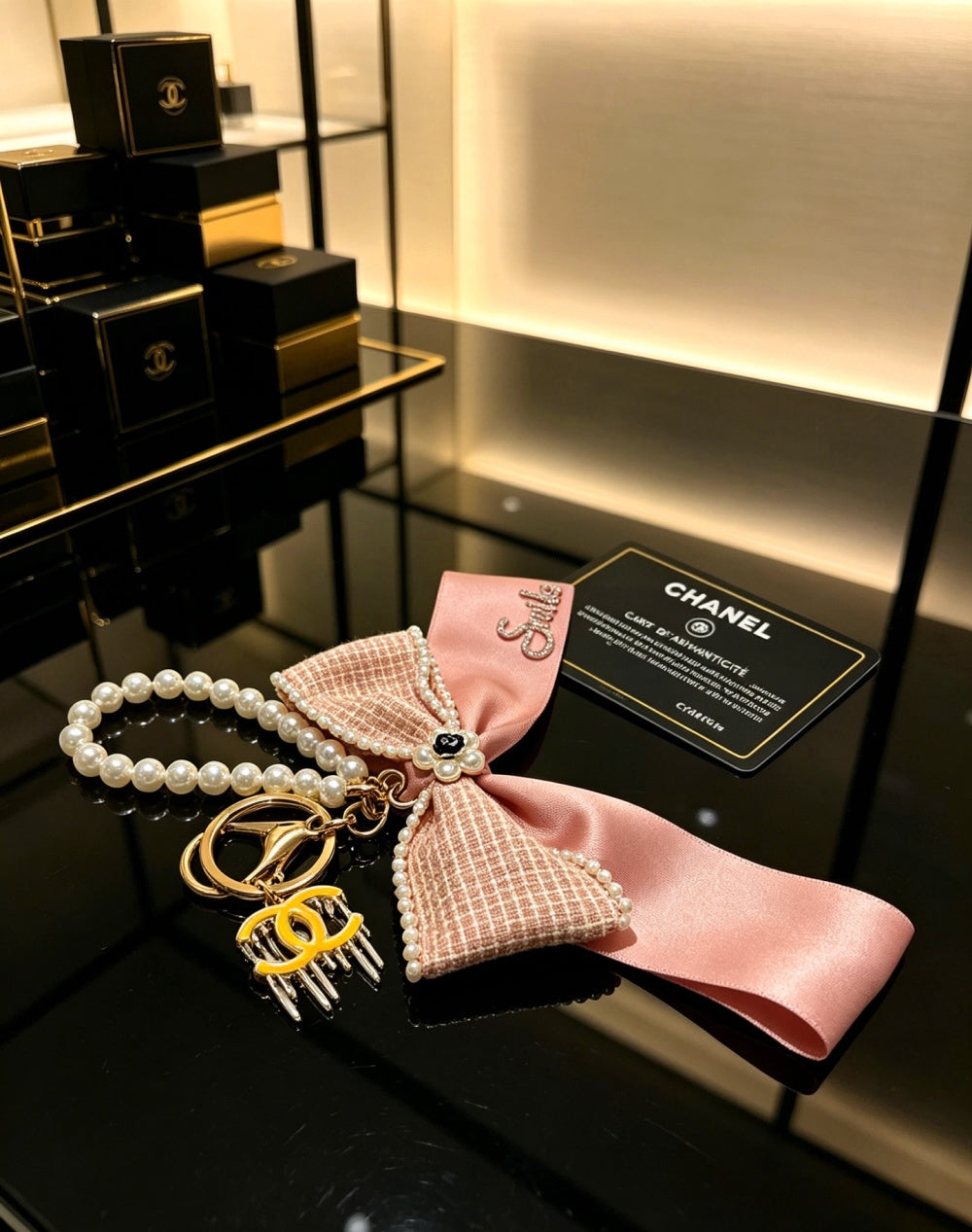 Chanel Vintage Keychain