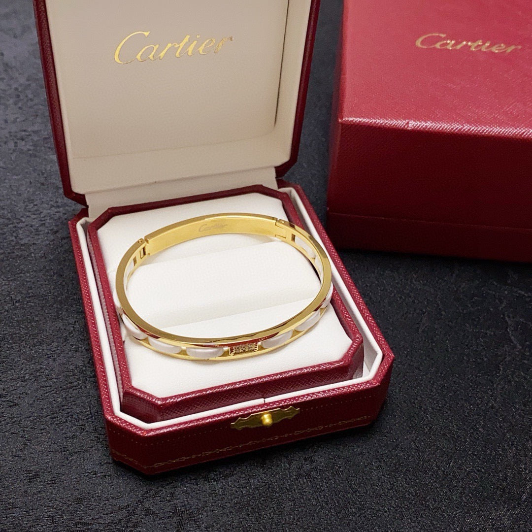 18K Gold-Plated Cartier Bracelet