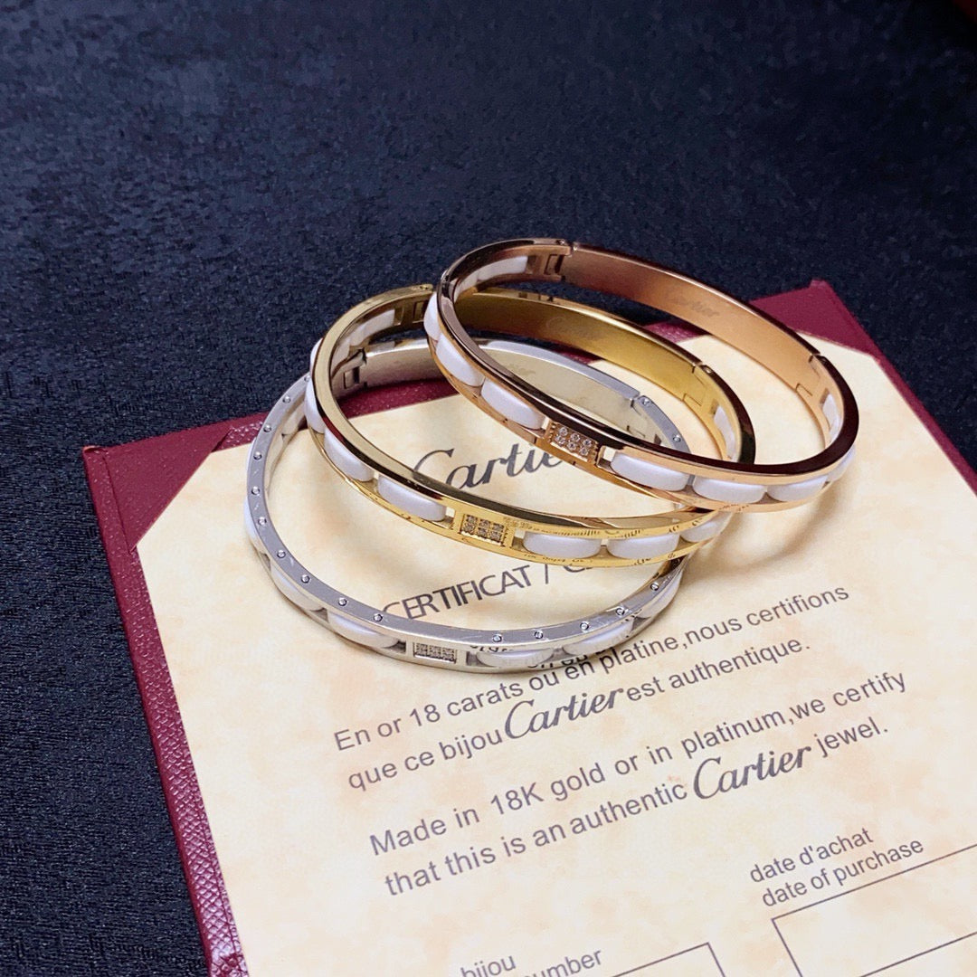 18K Gold-Plated Cartier Bracelet