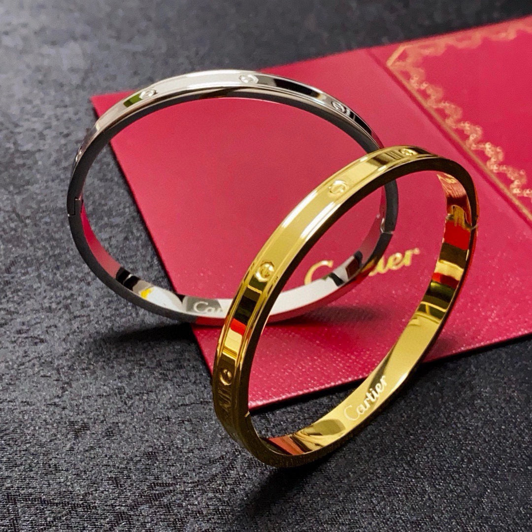 18K Gold-Plated Cartier Bracelet