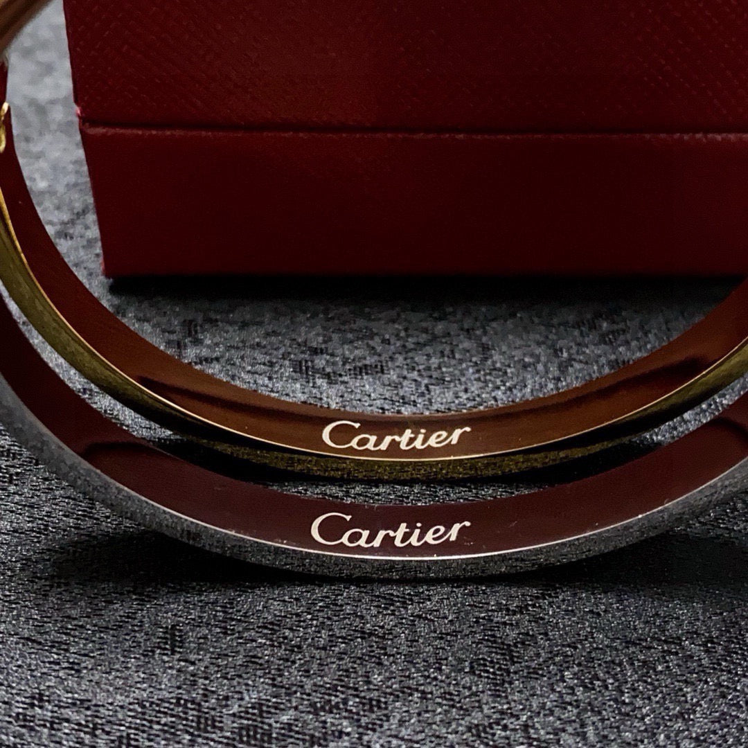 18K Gold-Plated Cartier Bracelet