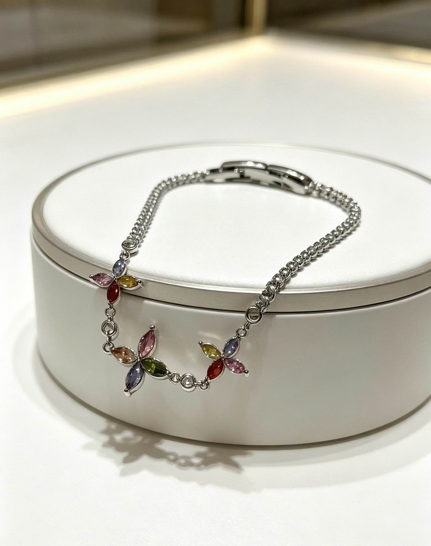 Van Cleef & Arpels-style Clover Bracelet