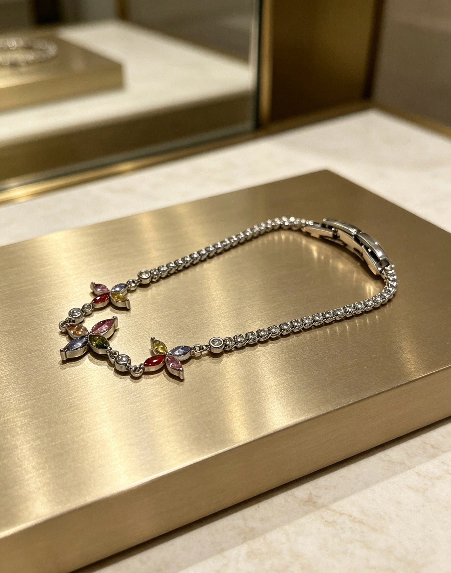 Van Cleef & Arpels-style Clover Bracelet