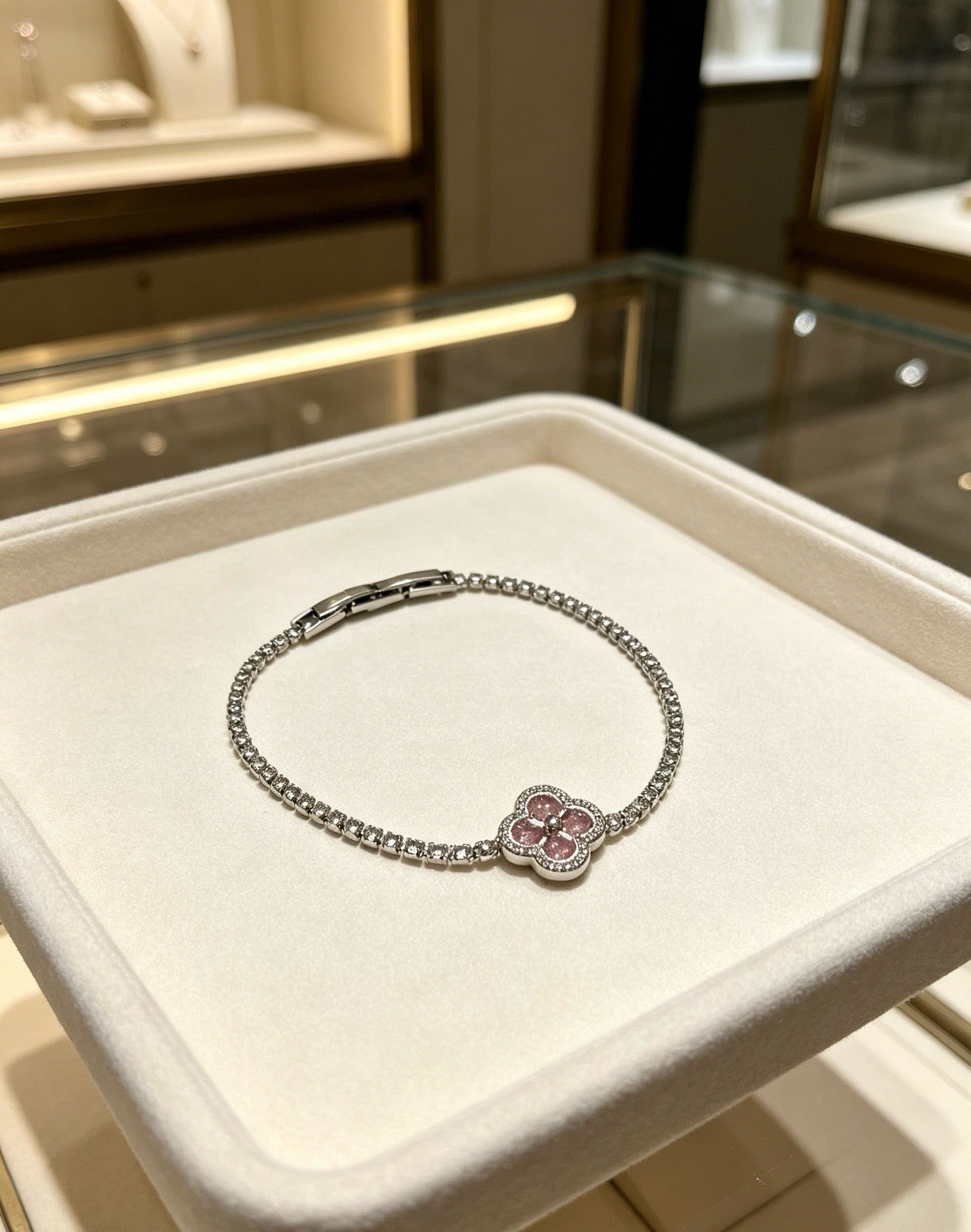 Van Cleef & Arpels-style Clover Bracelet