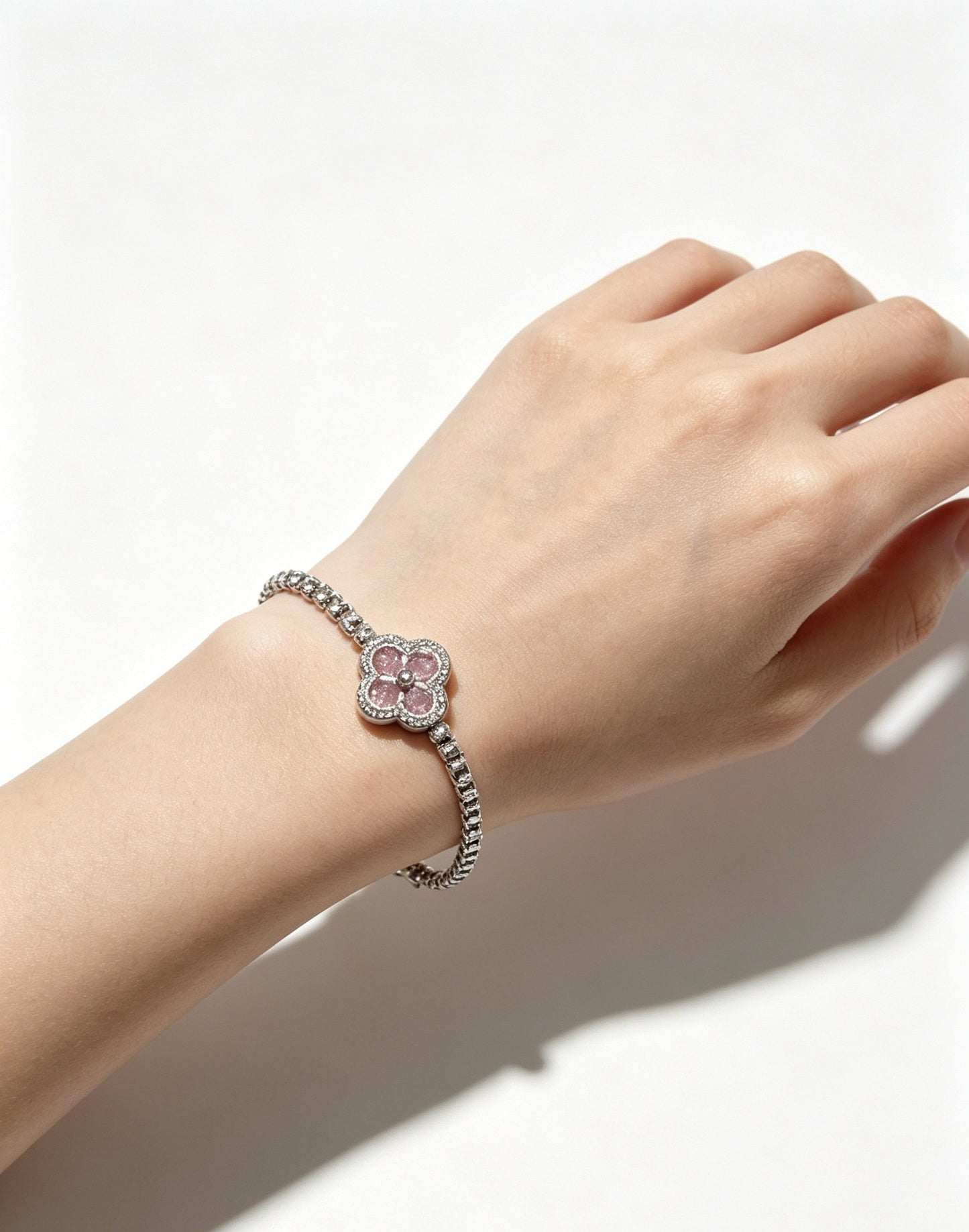 Van Cleef & Arpels-style Clover Bracelet