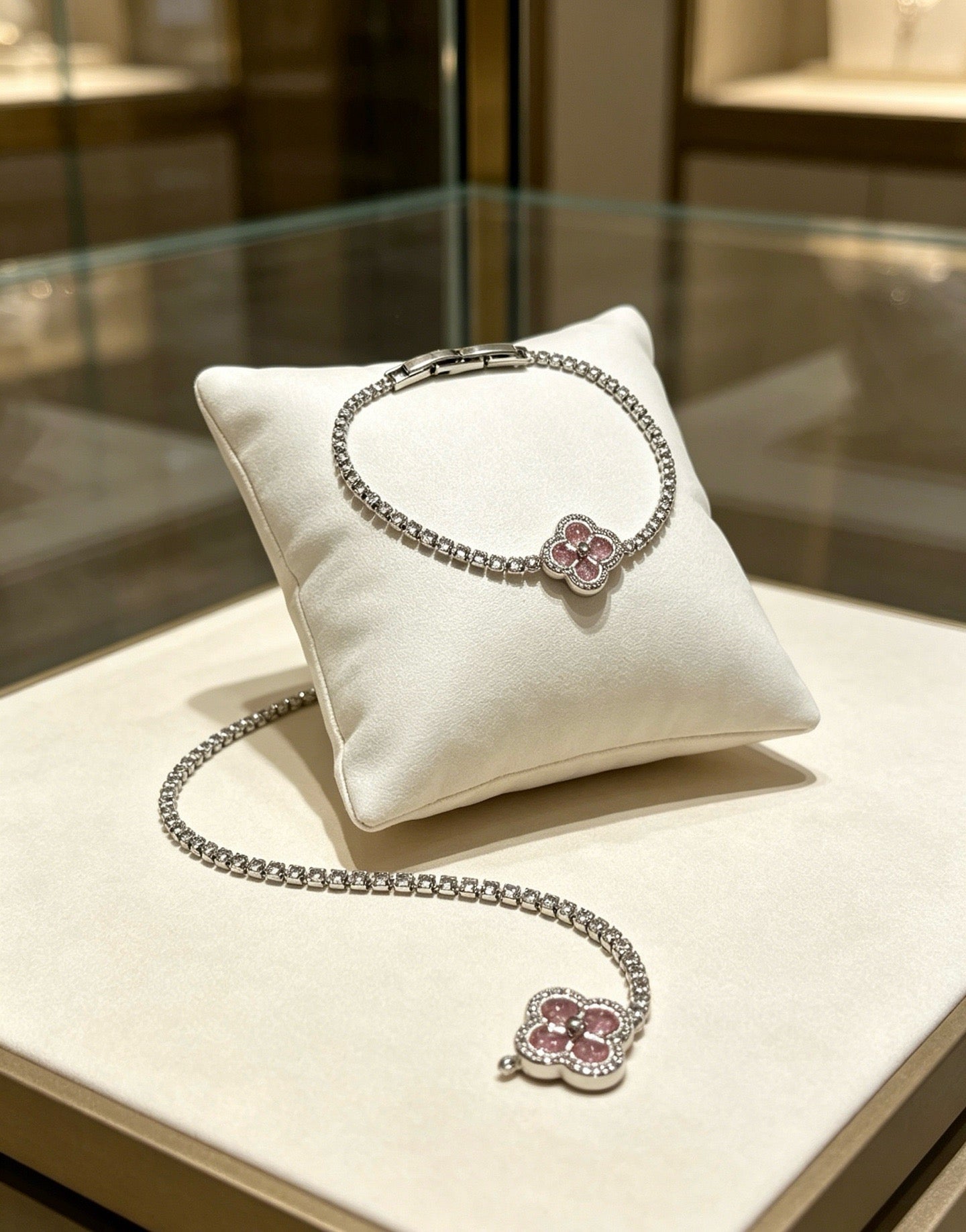 Van Cleef & Arpels-style Clover Bracelet