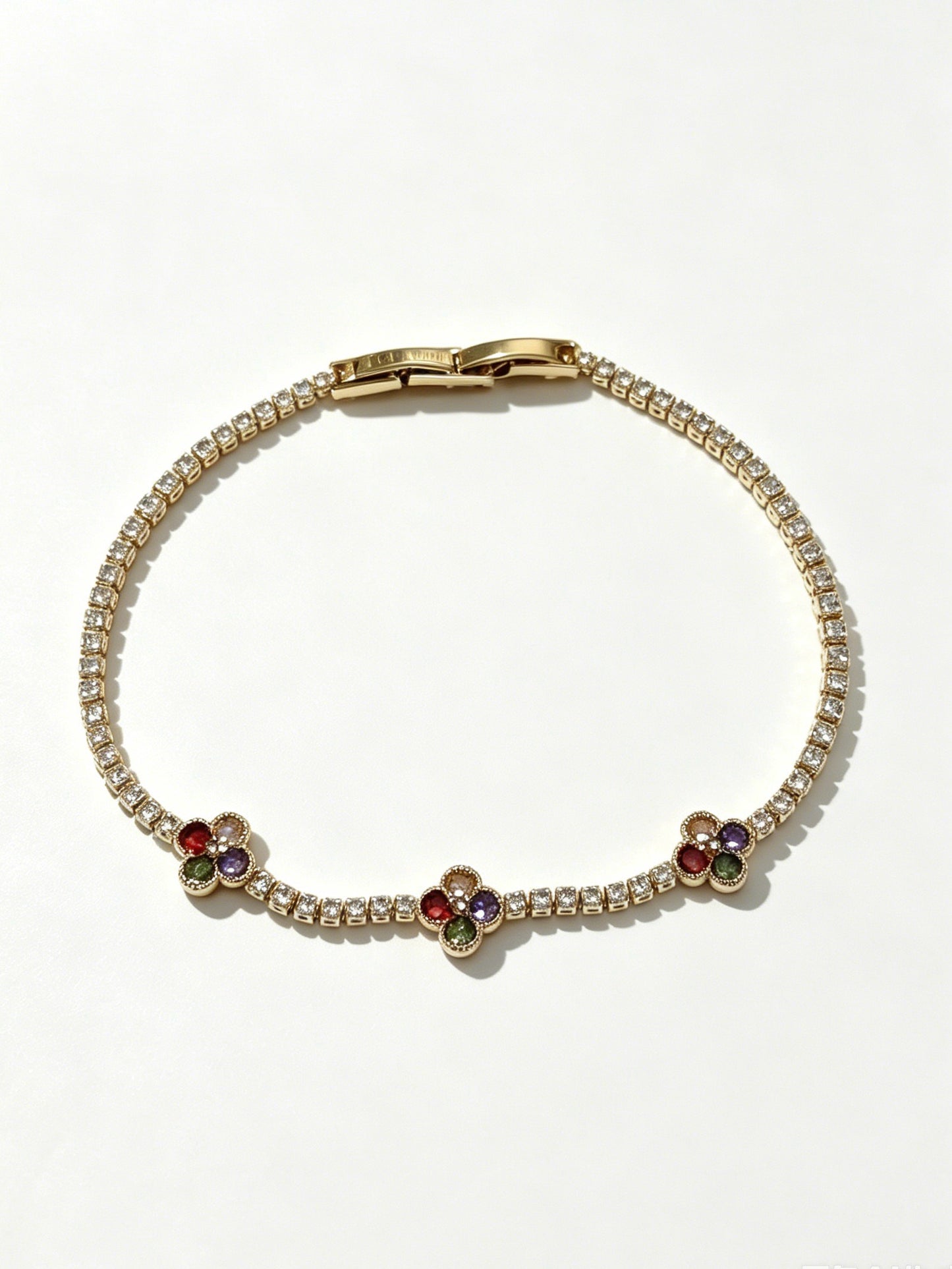 Van Cleef & Arpels-style Clover Bracelet