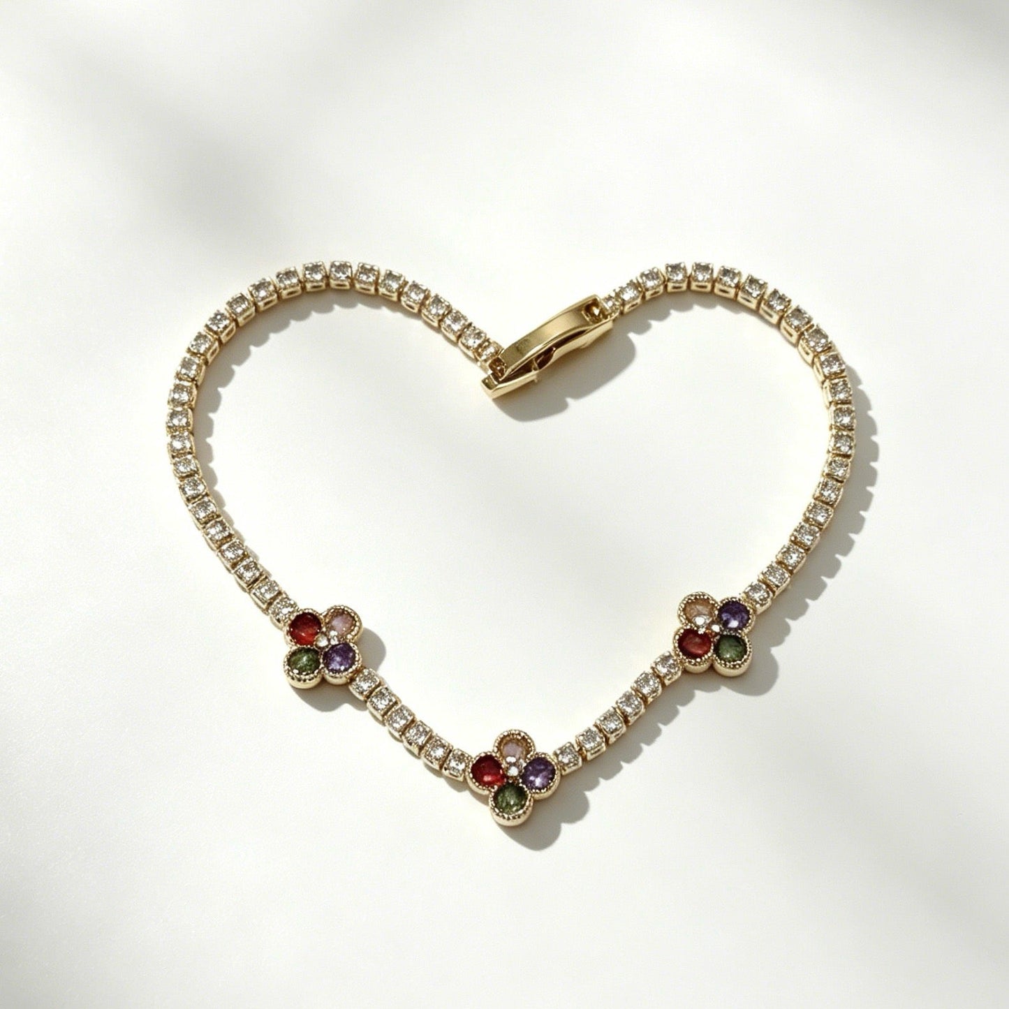 Van Cleef & Arpels-style Clover Bracelet