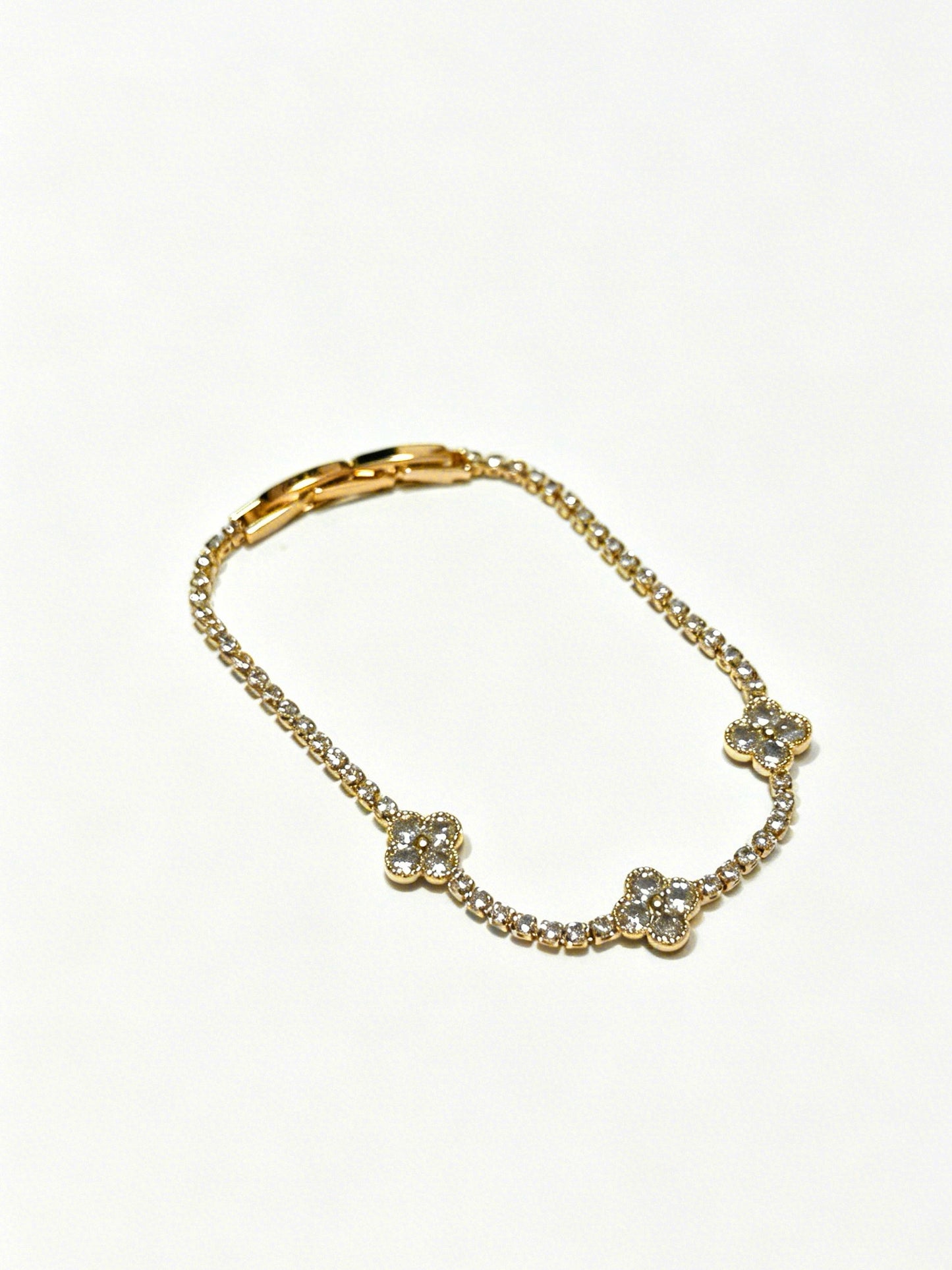 Van Cleef & Arpels-style Clover Bracelet