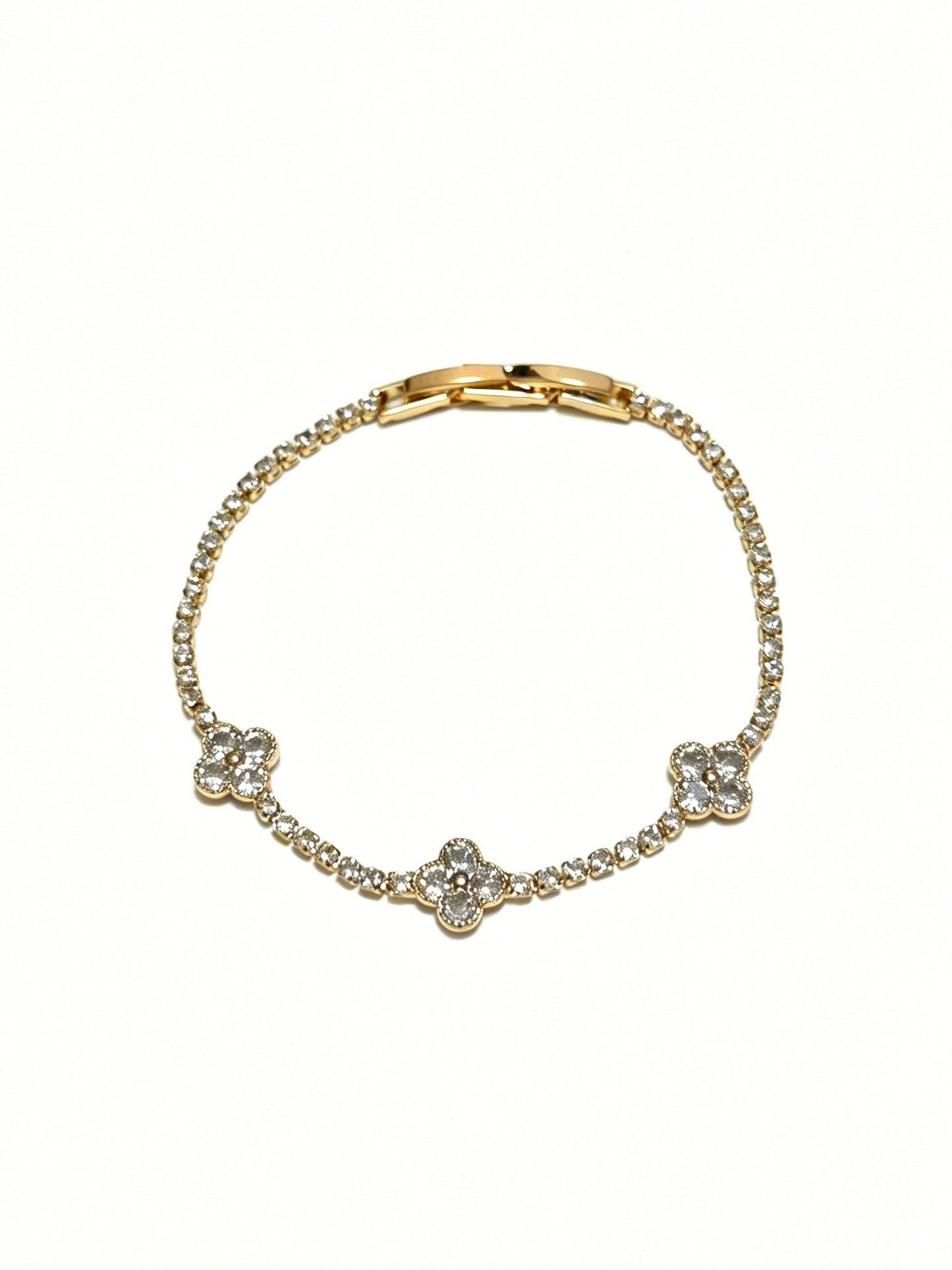 Van Cleef & Arpels-style Clover Bracelet