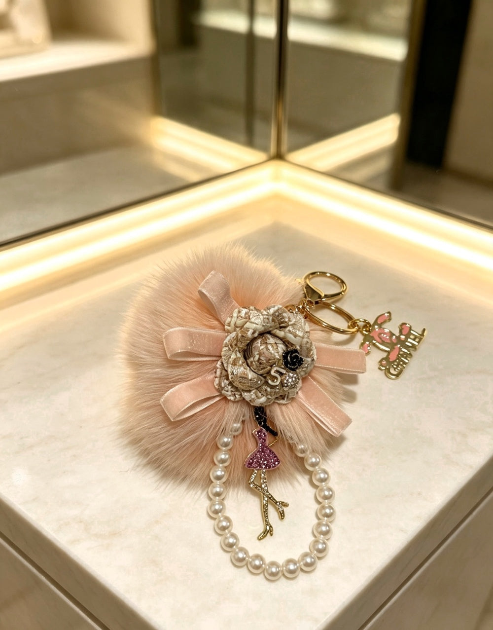 Chanel Vintage Keychain