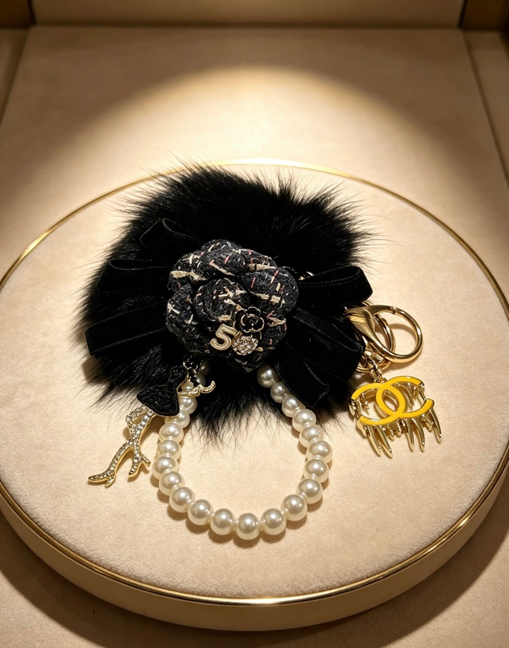 Chanel Vintage Keychain