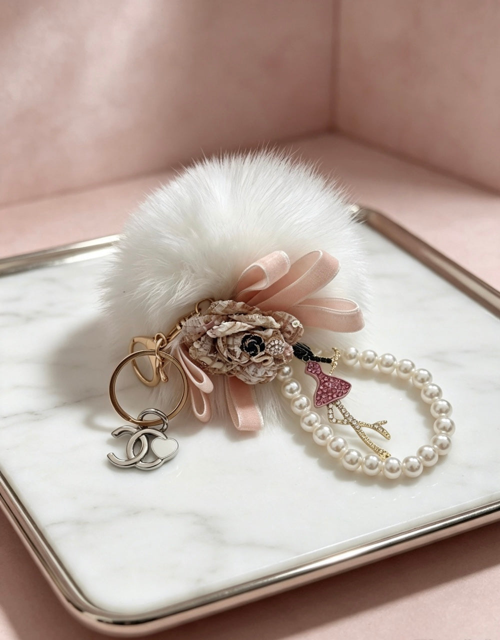 Chanel Vintage Keychain