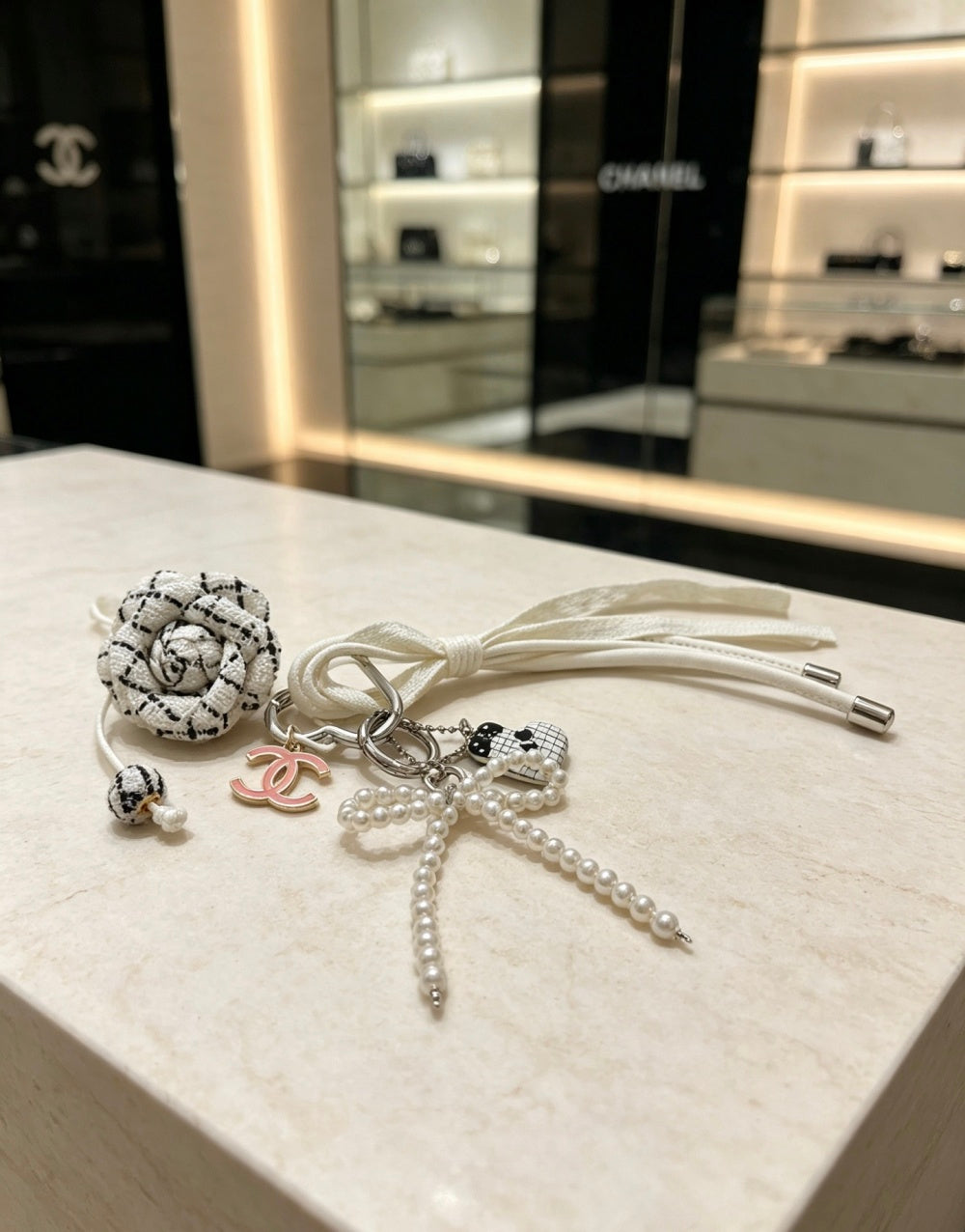 Chanel Vintage Keychain